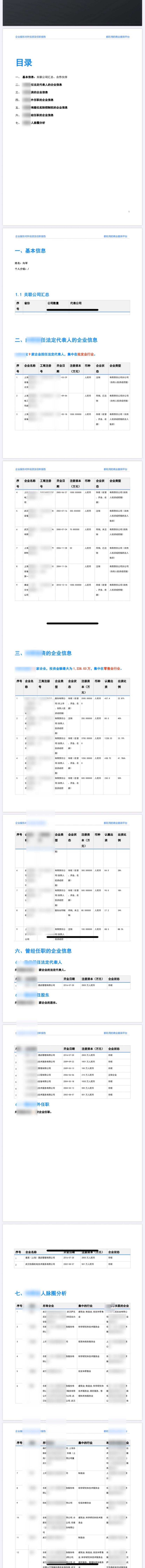 怎么查詢公司股東高管對外投資及任職信息？